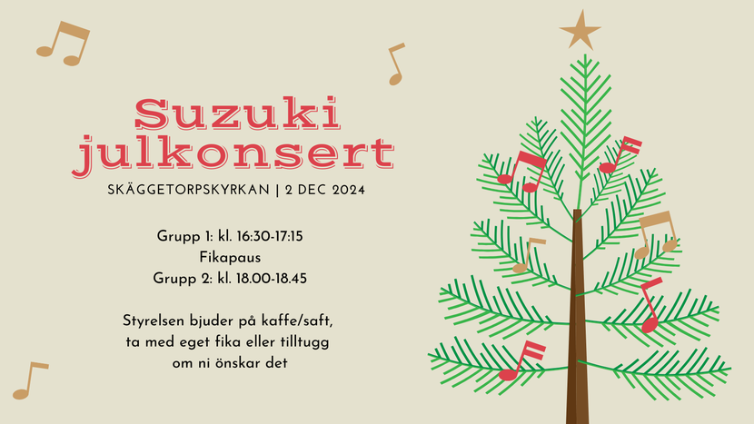 Suzuki julkonsert 2024